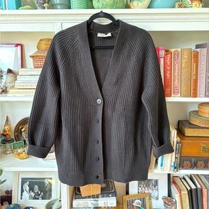 Everlane Felted Merino Cocoon Cardigan